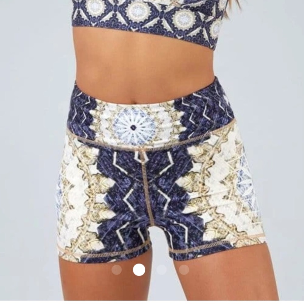 Wolven- Reverie High-Waisted Shorts